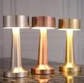 Elara Haus ModernArt Lampada da Tavolo Senza Fili - LED Dimmerabile, Controllo Touch e Ricaricabile