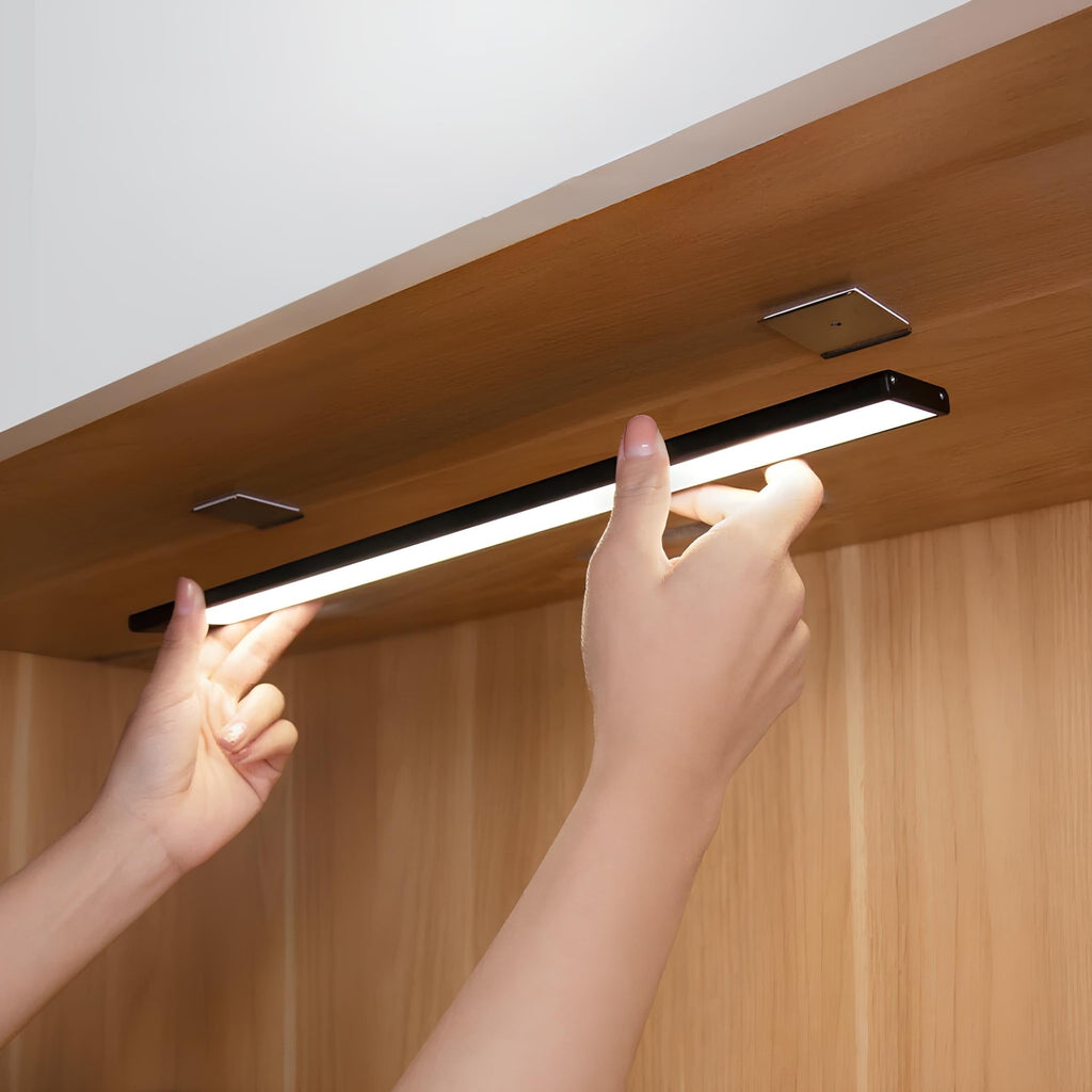 Elara Haus Luce LED con Sensore di Movimento - Illuminazione Wireless Ricaricabile in Plastica