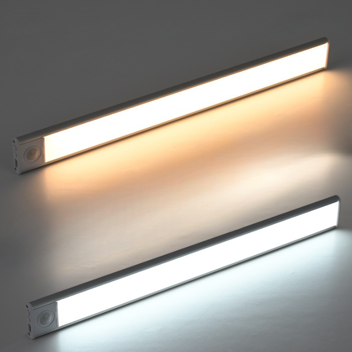 Elara Haus Luce LED con Sensore di Movimento - Illuminazione Wireless Ricaricabile in Plastica