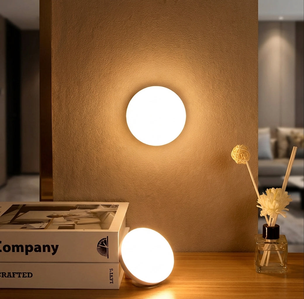 Elara Haus Sensore di Movimento Luce Notturna - Luci Sensoriali Wireless in Plastica Durevole