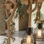 Elara Haus Multi-Light Legno Beam Soffitto
