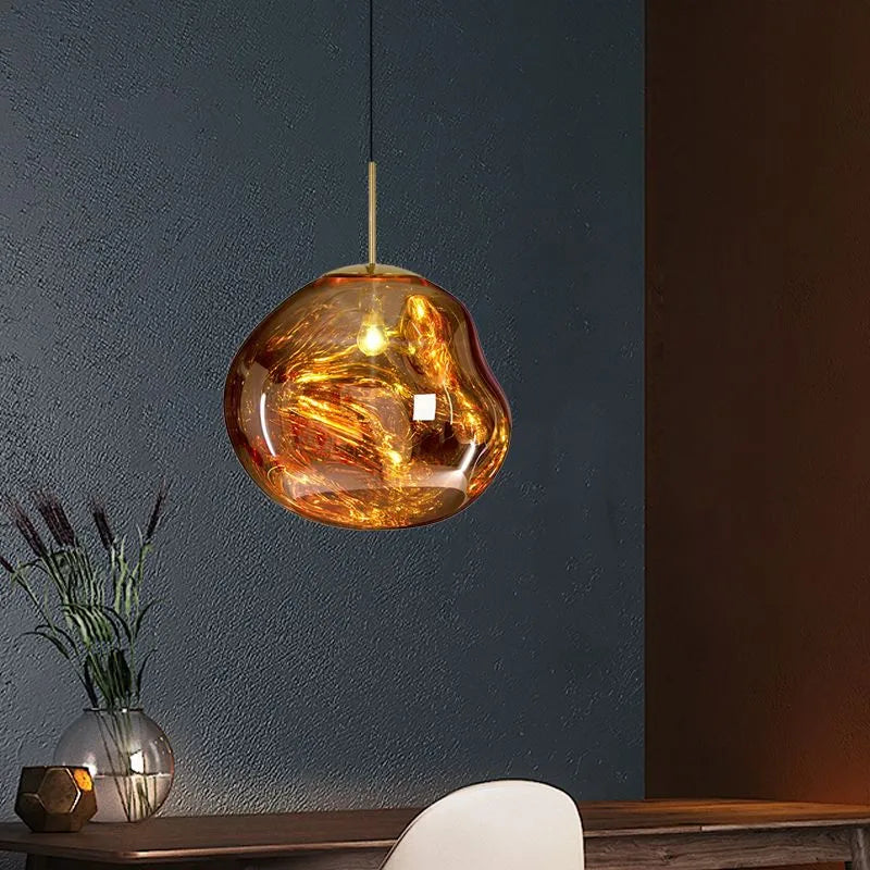 Elara Haus Lampada a Sospensione - Illuminazione da Cucina in Metallo e Acrilico