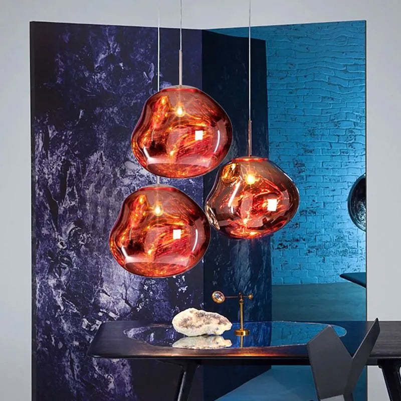 Elara Haus Lampada a Sospensione - Illuminazione da Cucina in Metallo e Acrilico