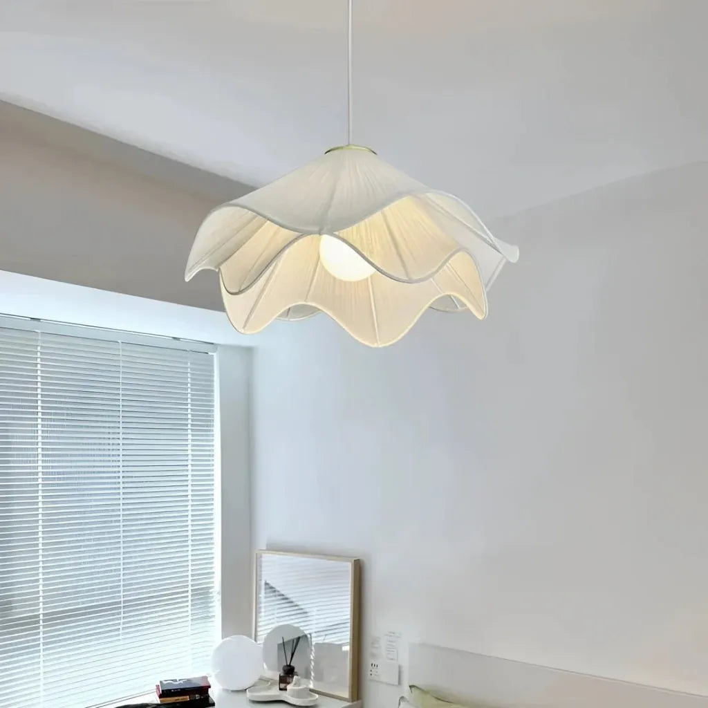 Elara Haus Lampadario - Illuminazione da Cucina in Metallo e Tessuto