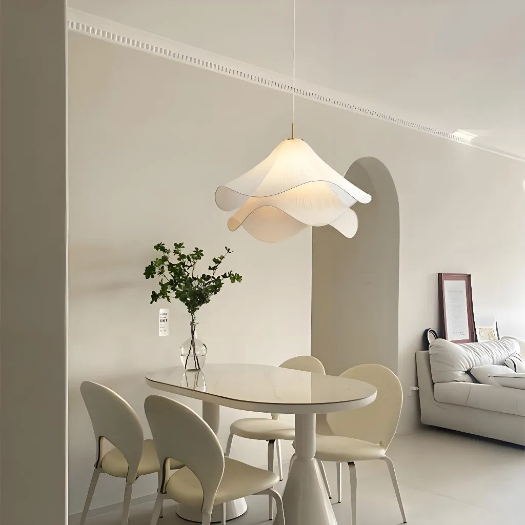 Elara Haus Lampadario - Illuminazione da Cucina in Metallo e Tessuto