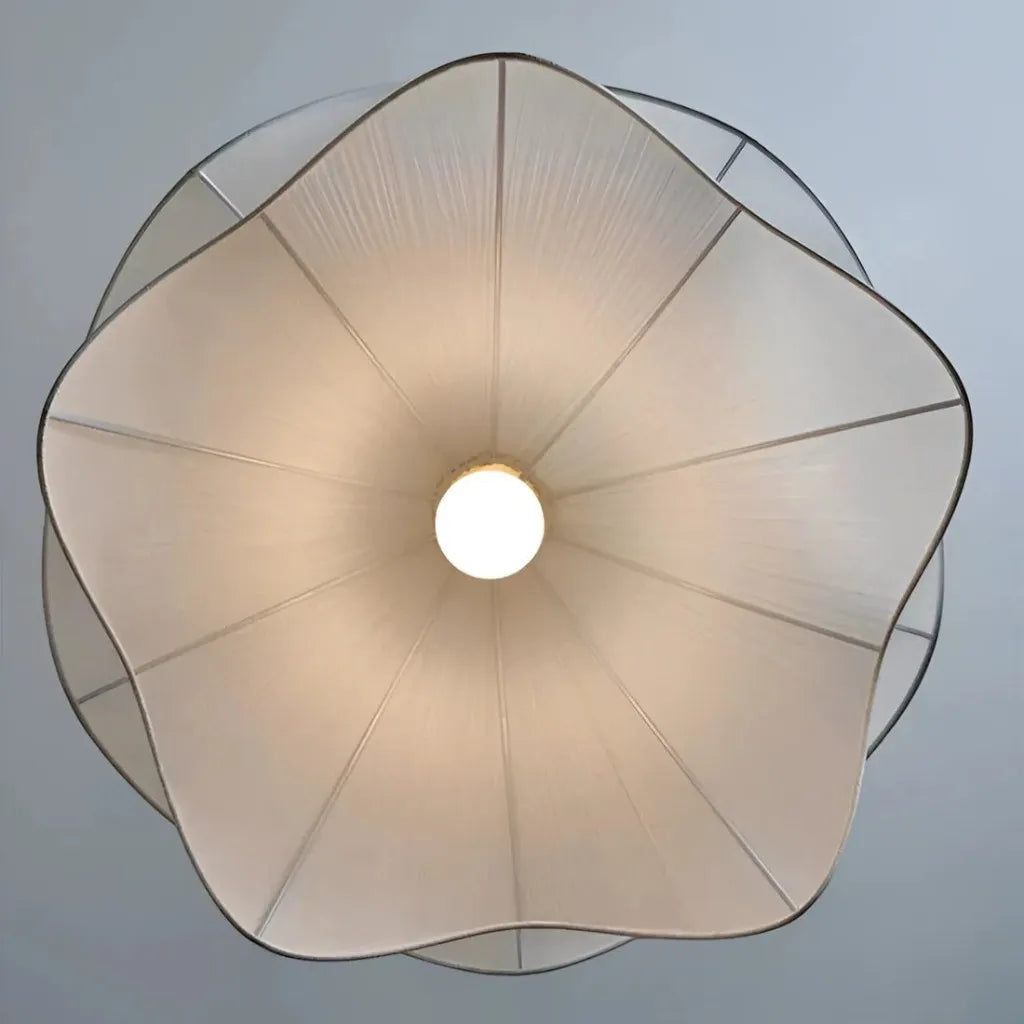 Elara Haus Lampadario - Illuminazione da Cucina in Metallo e Tessuto