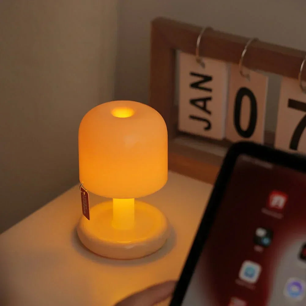 Lampada Portatile Elara Haus - Lampada LED Portatile Ricaricabile USB Ecologica