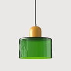 Elara Haus Retro Fabric Pendant - Luce da Camera Color Crema