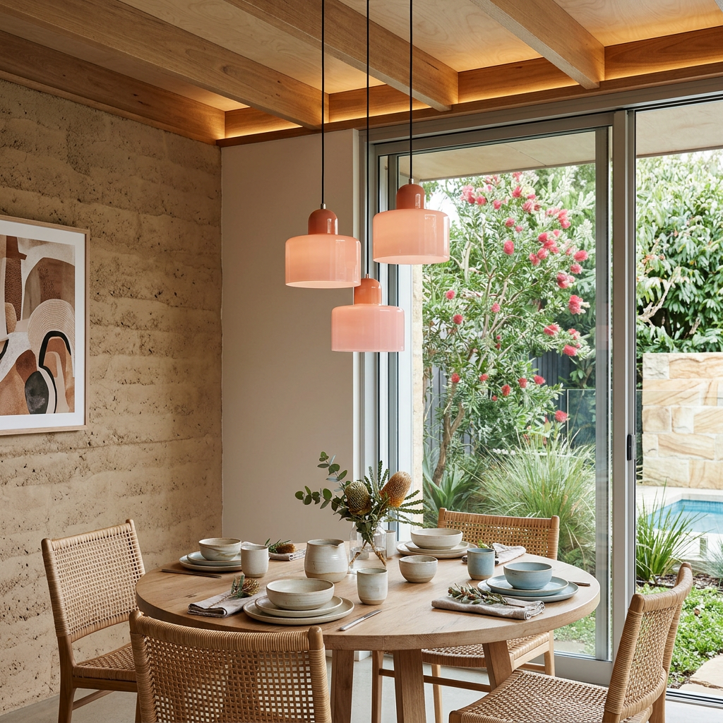 Elara Haus Retro Lampadario in Vetro