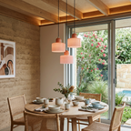 Elara Haus Retro Lampadario in Vetro