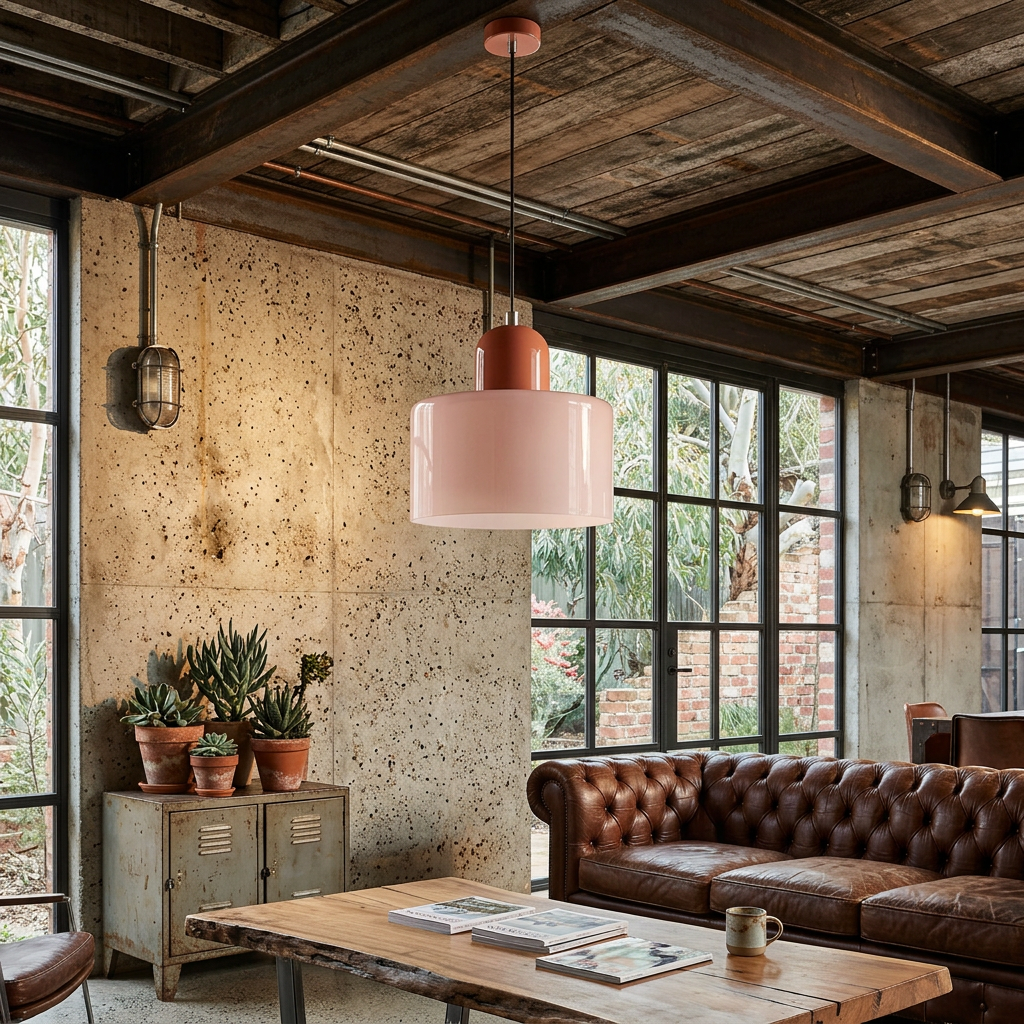 Elara Haus Retro Lampadario in Vetro