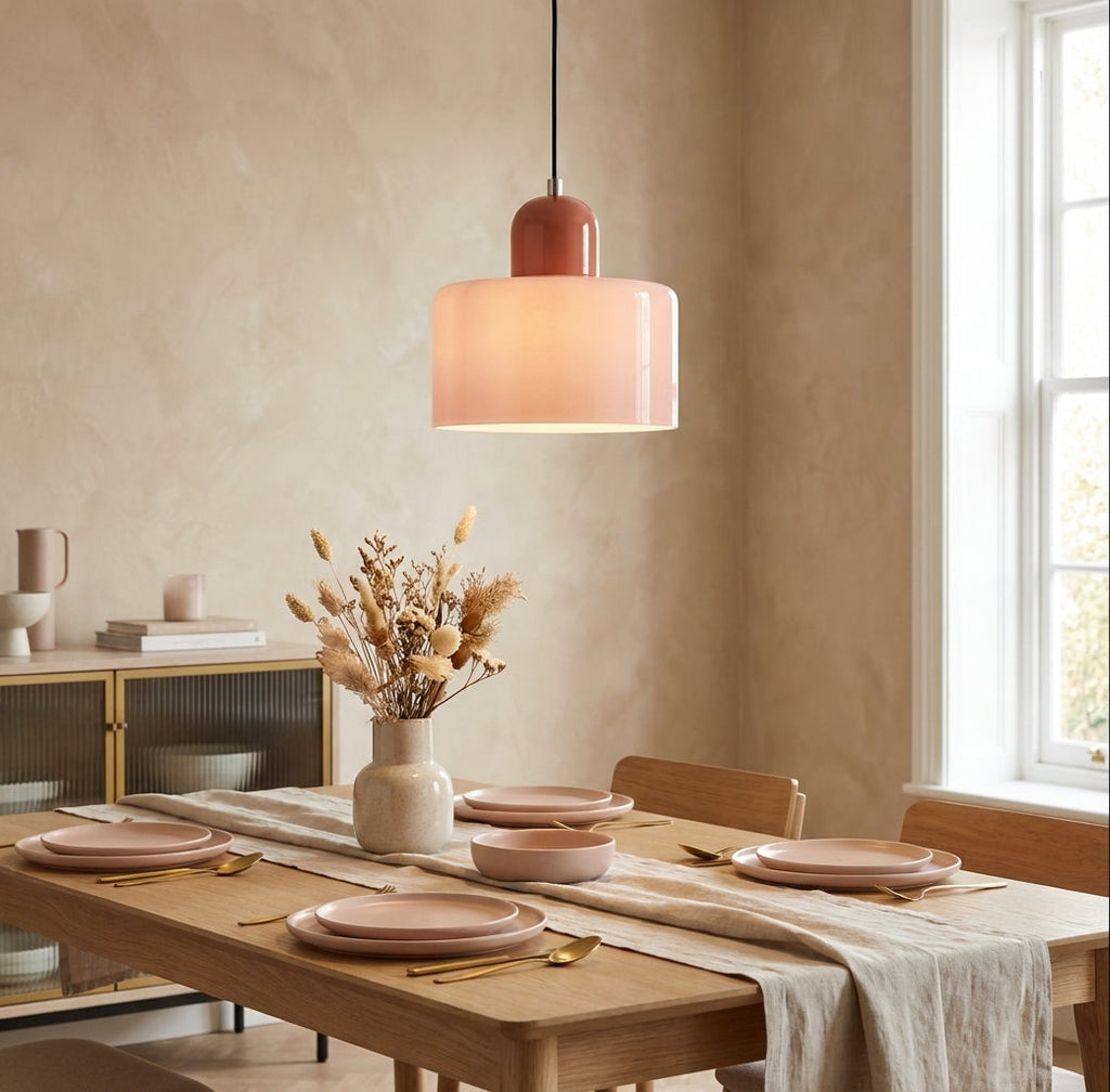 Elara Haus Retro Lampadario in Vetro