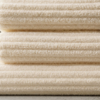 Set di Asciugamani da Bagno a Righe con Coste Elara Haus