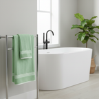 Set di Asciugamani da Bagno a Righe con Coste Elara Haus