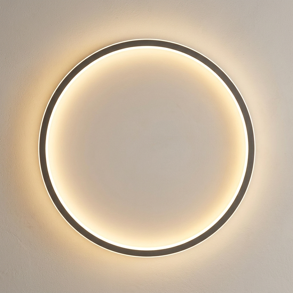 Elara Haus Lampada da Soffitto LED Halo Rotonda