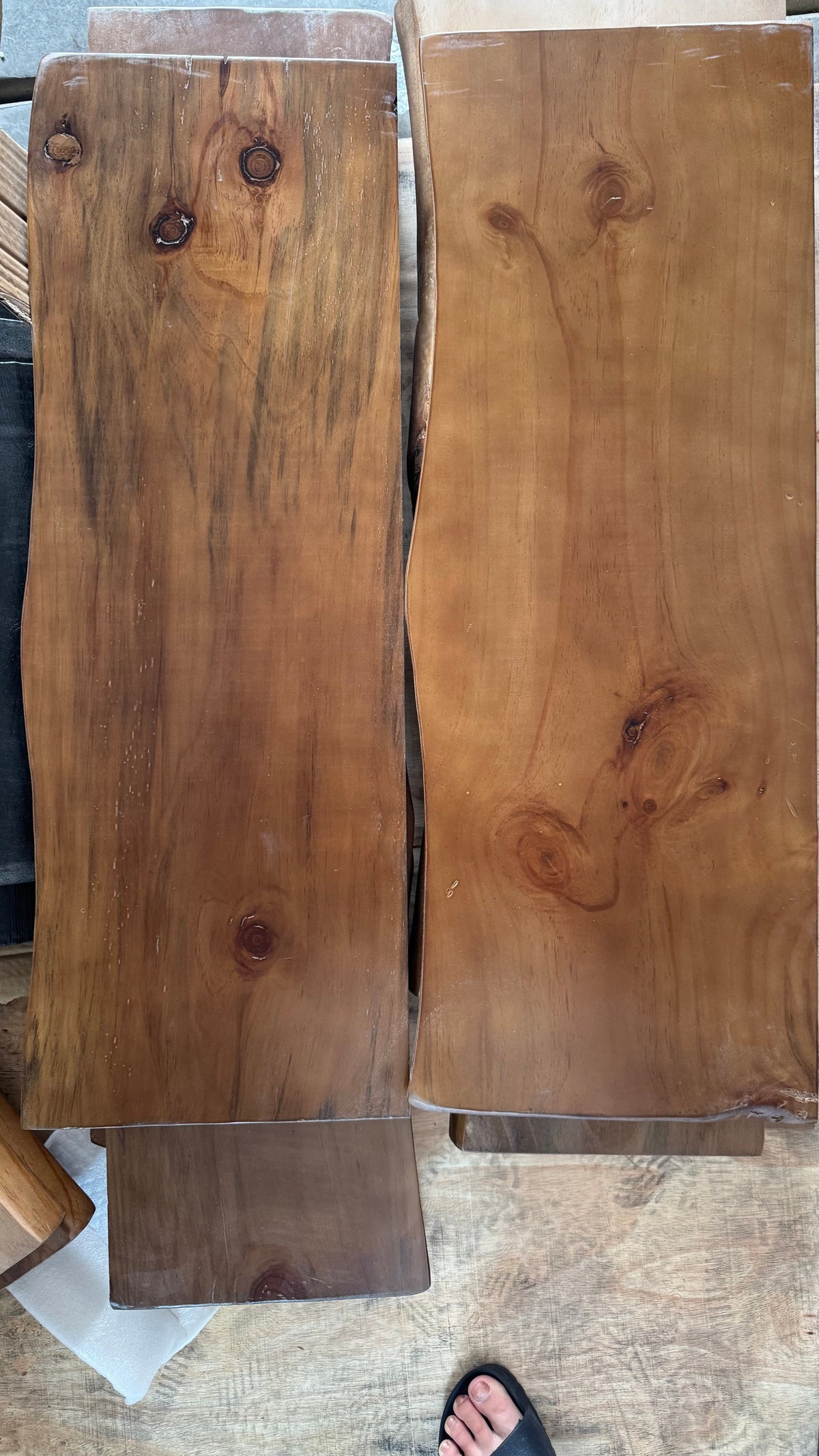 Elara Haus Mensola in Legno Massello Australiano Rustico