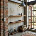 Elara Haus Mensola in Legno Massello Australiano Rustico