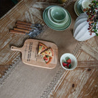 Elara Haus Scandi-Boutique Zen Burlap – Percorso Tavolo all'Uncinetto ad Alta Densità Ambientale