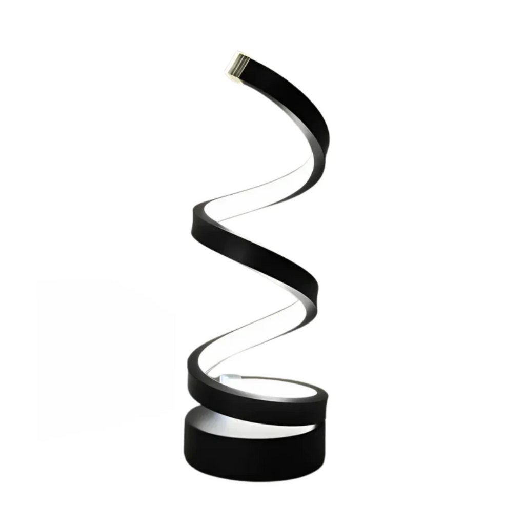 Lampada da Tavolo LED Scultorea a Spirale Elara Haus