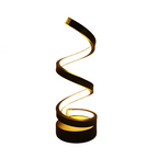 Lampada da Tavolo LED Scultorea a Spirale Elara Haus