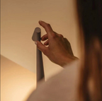 Elara Haus Lampada Notturna Minimalista Elegante - Lampada Portatile a Sensore Tattile