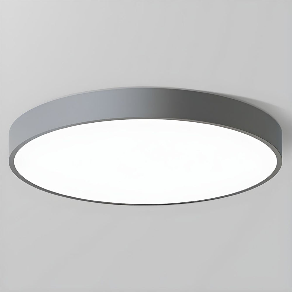 Elara Haus Lampada da Soffitto Rotonda Sleek - Disco LED Moderno