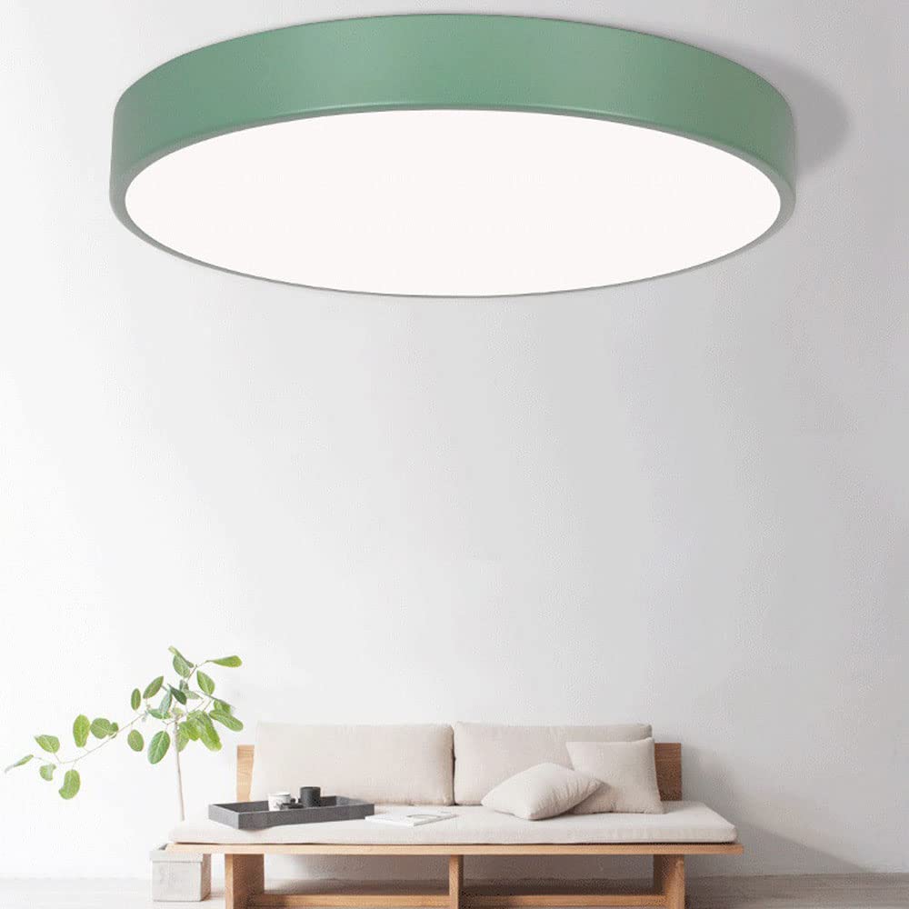 Elara Haus Lampada da Soffitto Rotonda Sleek - Disco LED Moderno