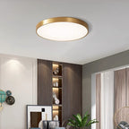 Elara Haus Lampada da Soffitto Rotonda Sleek - Disco LED Moderno