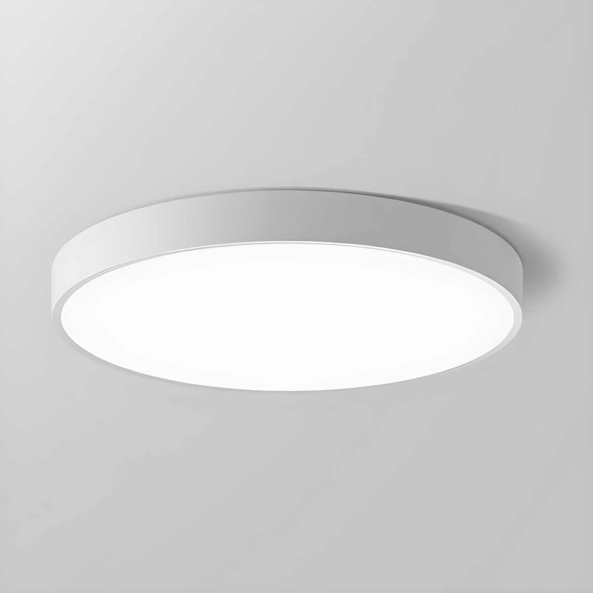 Elara Haus Lampada da Soffitto Rotonda Sleek - Disco LED Moderno