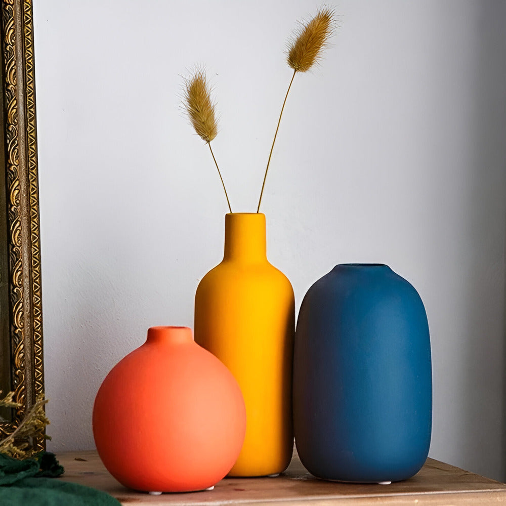Vaso da Tavolo Decorativo Ceramico Piccolo Elara Haus