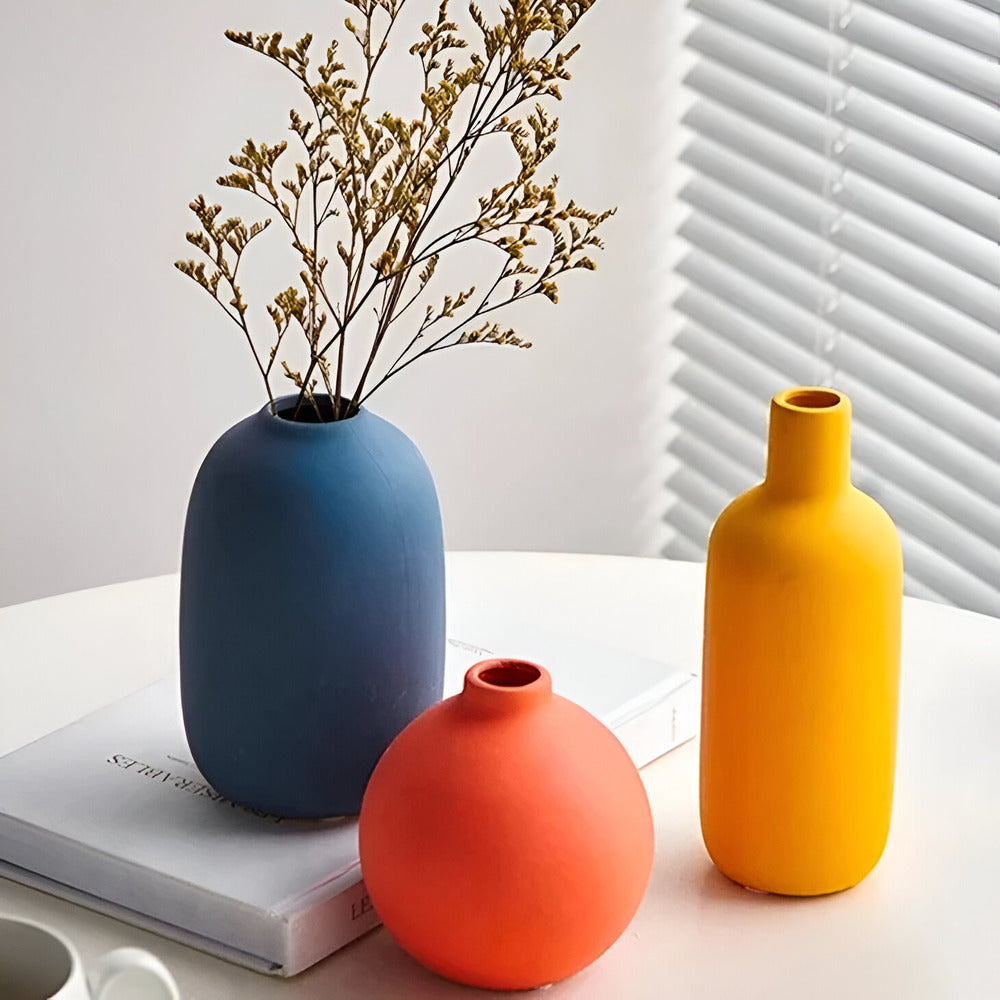 Vaso da Tavolo Decorativo Ceramico Piccolo Elara Haus