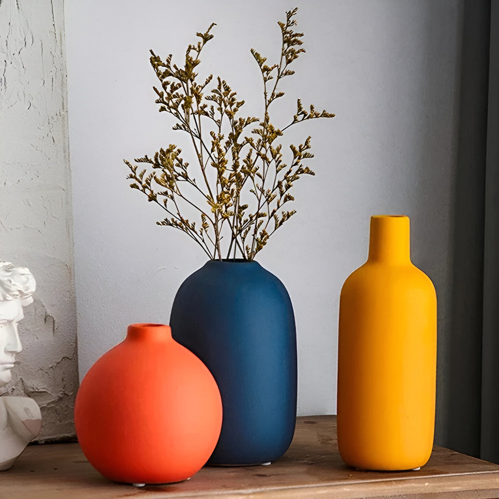Vaso da Tavolo Decorativo Ceramico Piccolo Elara Haus