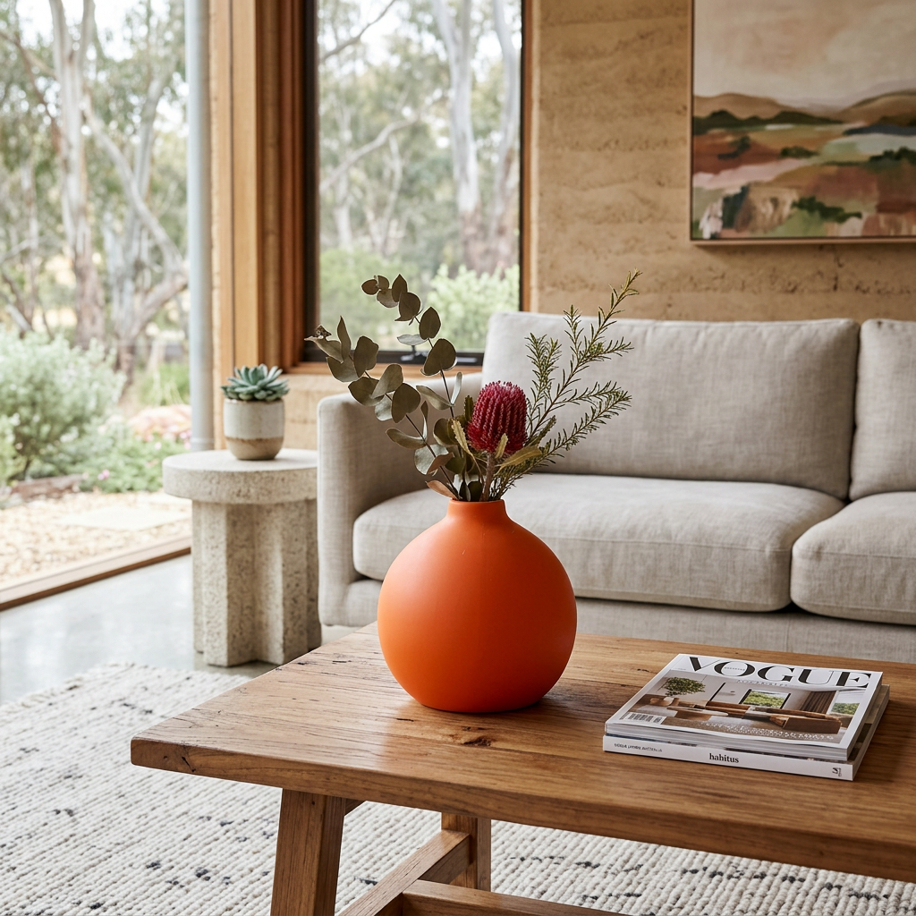 Vaso da Tavolo Decorativo Ceramico Piccolo Elara Haus