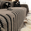 Elara Haus Soft Tufted Couch Throw - Velluto Pile Heritage