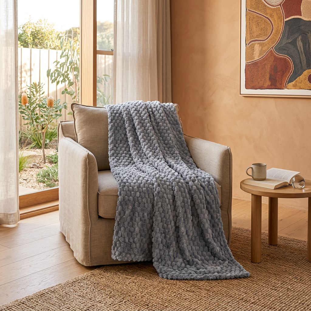 Elara Haus Coperta Elegante e Calda per Divano