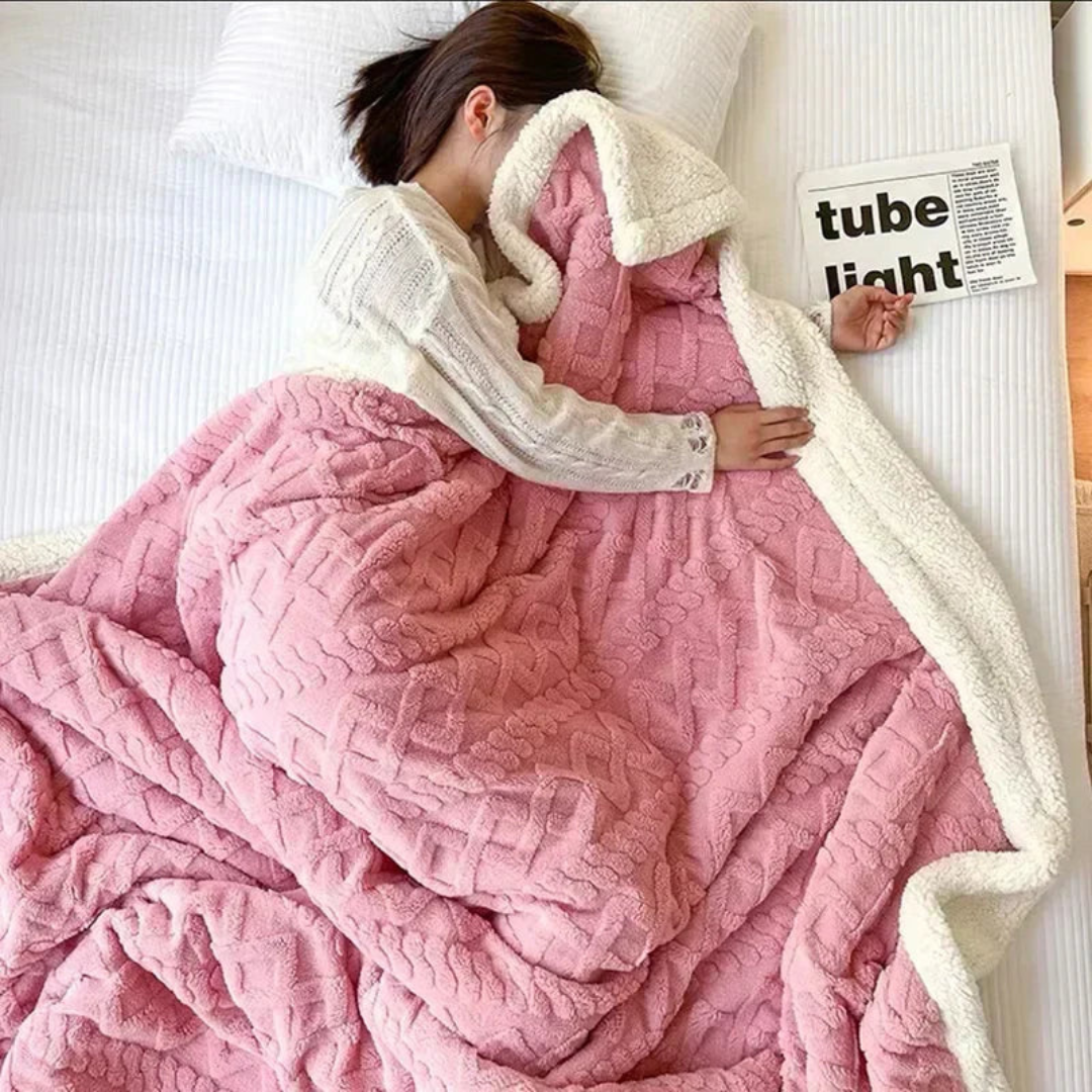Elara Haus Spessa Calda Coperta in Pile