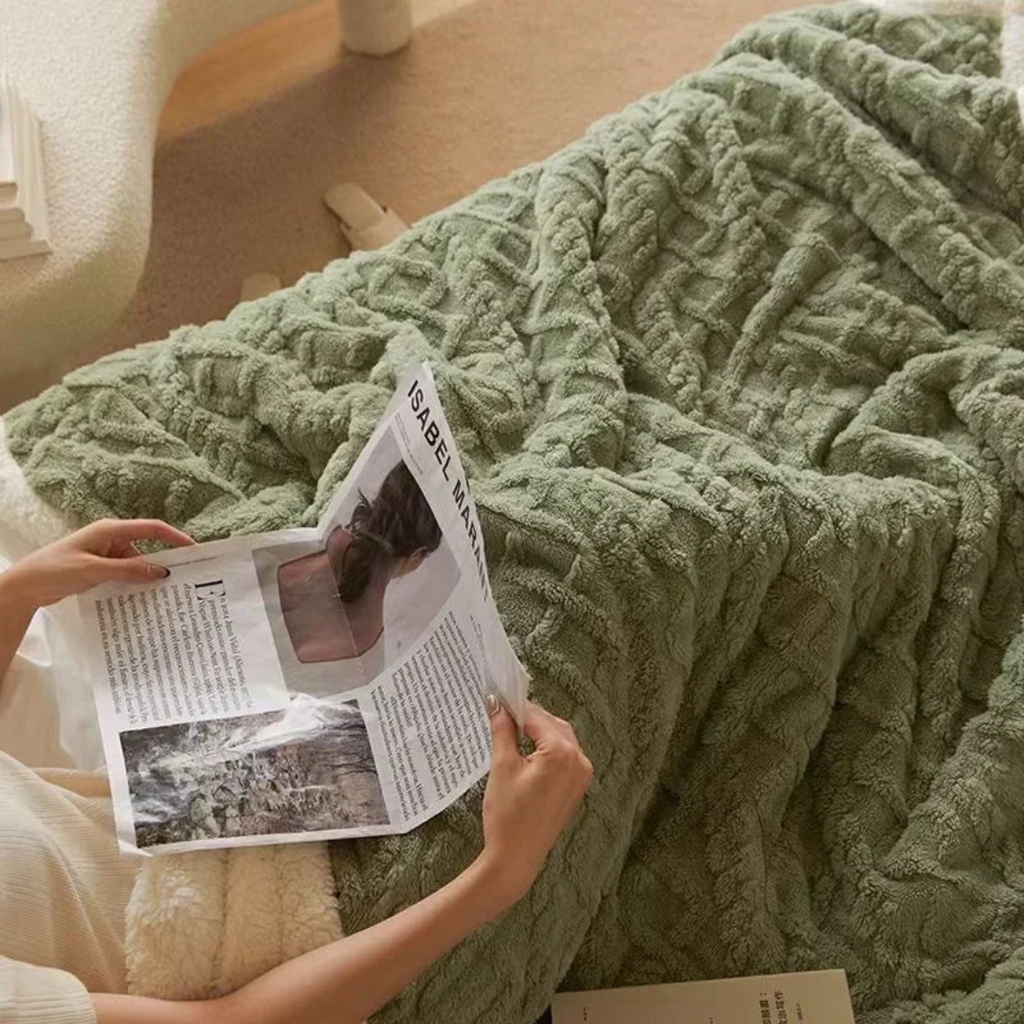 Elara Haus Spessa Calda Coperta in Pile
