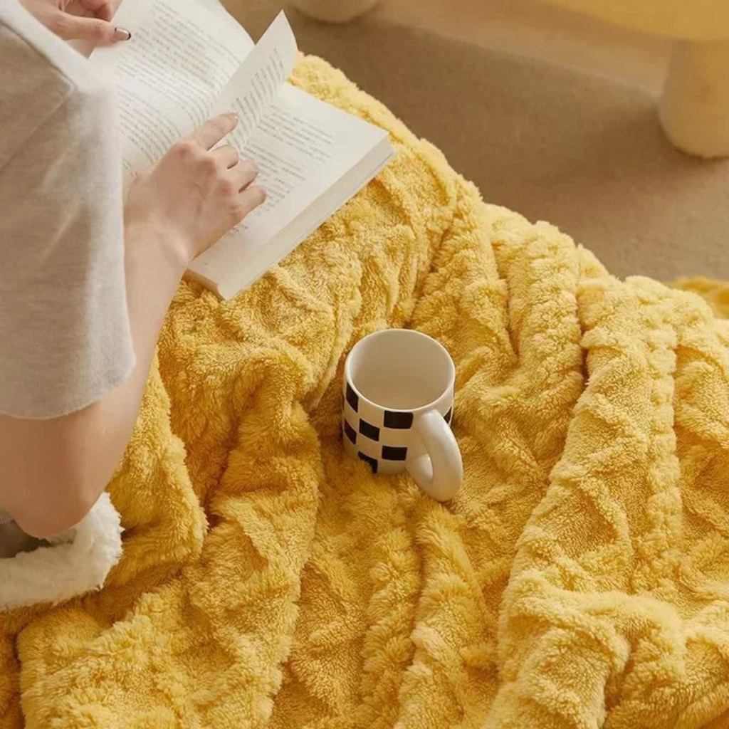 Elara Haus Spessa Calda Coperta in Pile