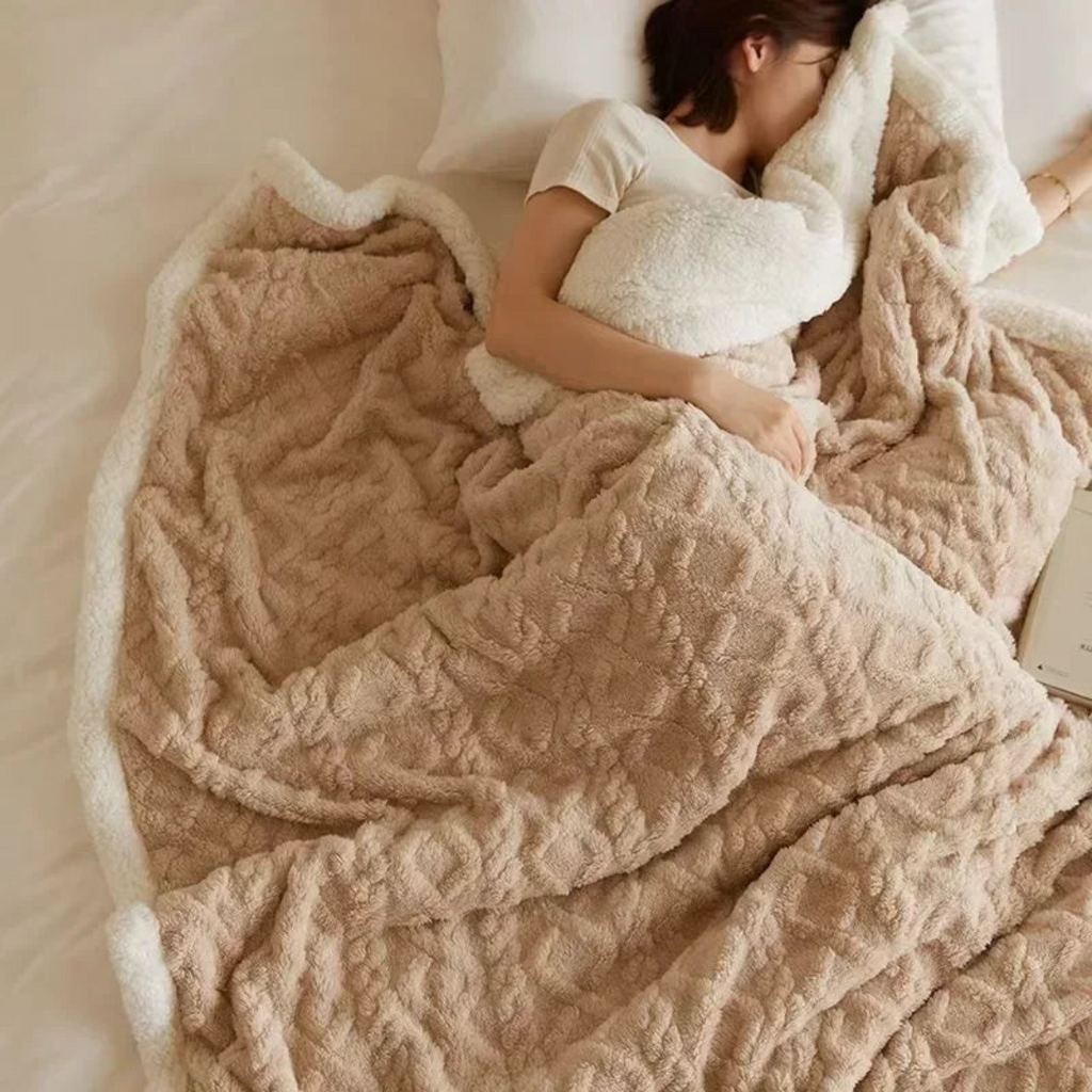 Elara Haus Spessa Calda Coperta in Pile