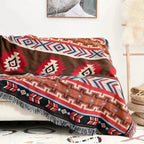 Elara Haus Coperta - Lanci in Poliestere e Cotone Vibranti 130cm x 170cm