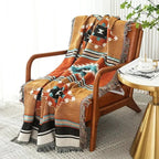 Elara Haus Coperta - Lanci in Poliestere e Cotone Vibranti 130cm x 170cm