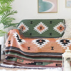 Elara Haus Coperta - Lanci in Poliestere e Cotone Vibranti 130cm x 170cm