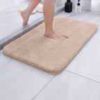 Elara Haus Tappeto da Bagno Ultra Morbido - Tappeto in Microfibra Simil Pelliccia