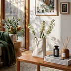 Vaso per Fiori Unico in Stile Carta Stropicciata Elara Haus