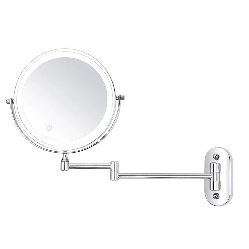 Specchio da Trucco Elara Haus con Luci - Specchio LED con Finitura Cromata