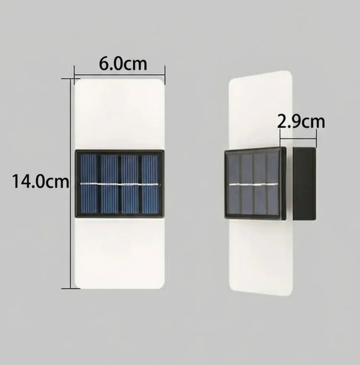 Elara Haus Sconce Esterno Verticale Solare LED
