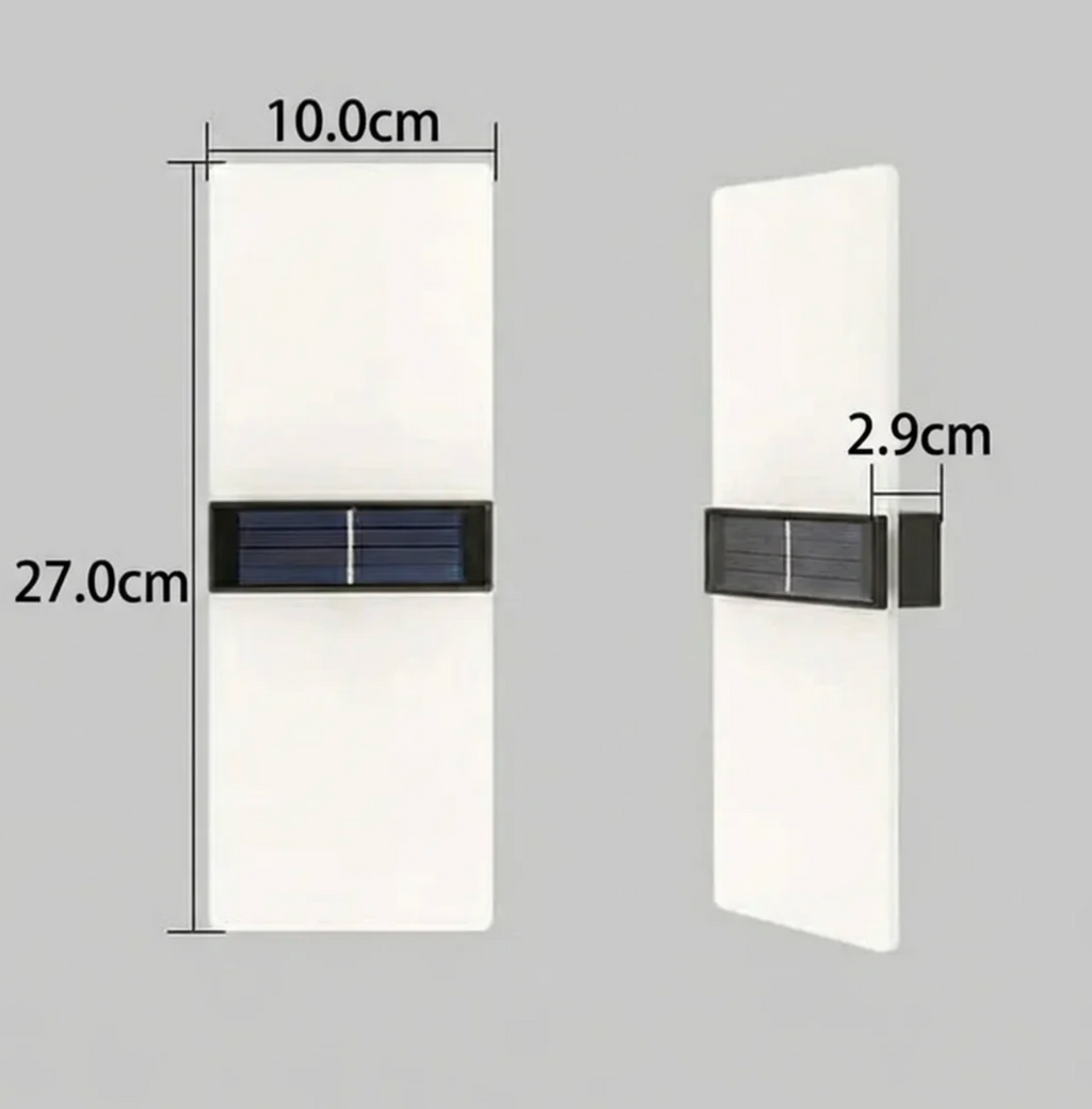 Elara Haus Sconce Esterno Verticale Solare LED