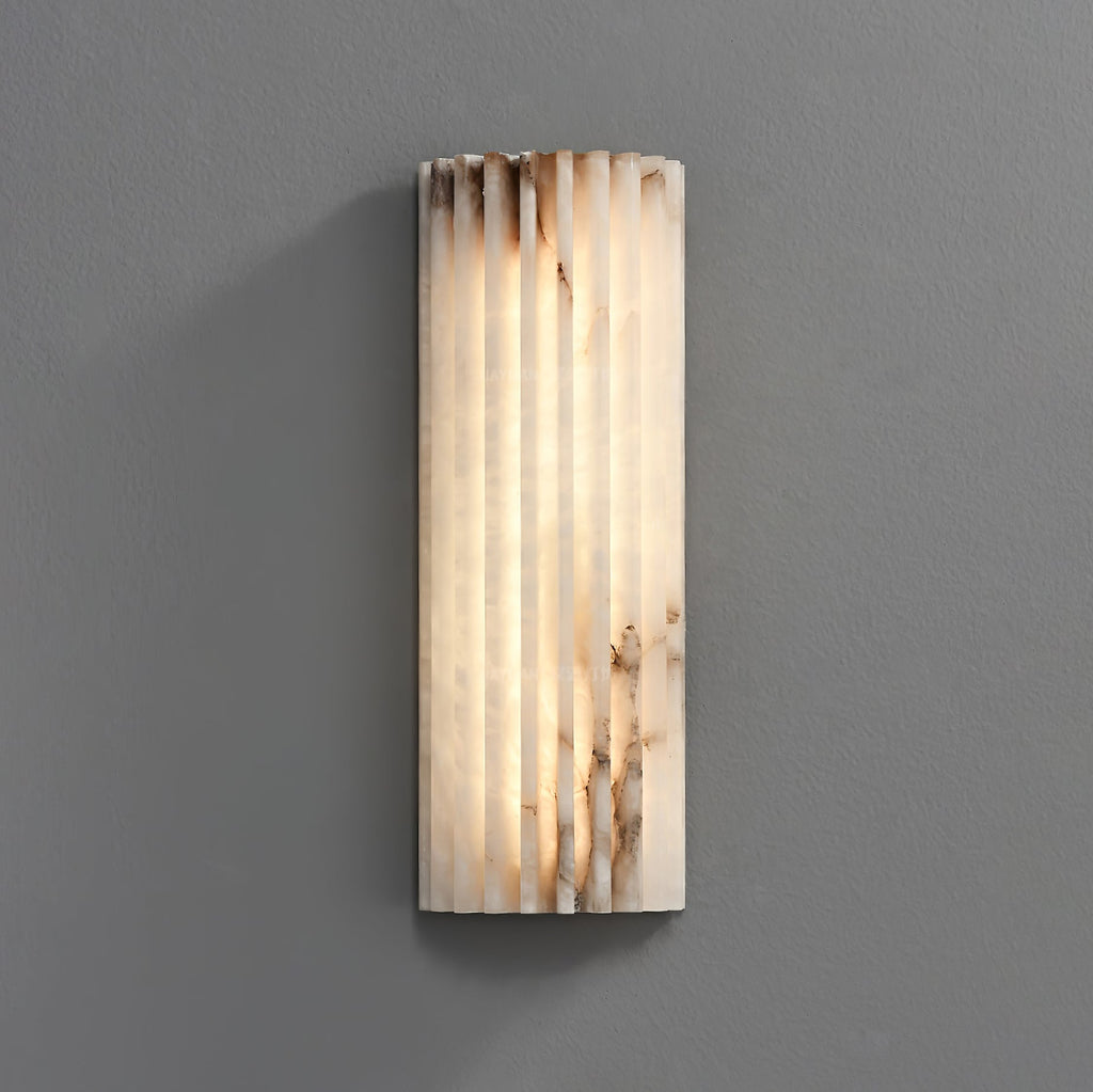 Applique da Parete Elara Haus - Applique a LED Integrato in Alabastro
