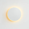 Applique Elara Haus - Luce da parete LED rotonda in alluminio retroilluminata