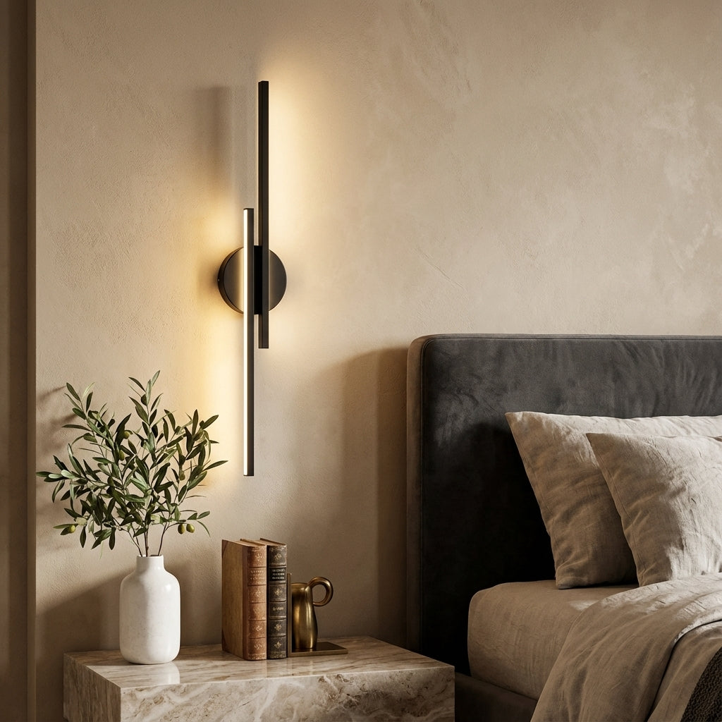 Applique da Parete Elara Haus - Lampada da Parete Metallica Regolabile